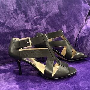 Michael Kors Black Strappy Heels